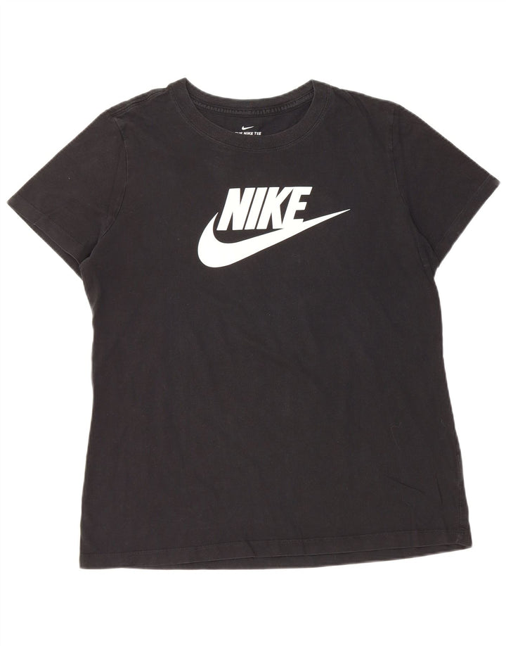 Damska koszulka z grafiką NIKE Top UK 16, duża czarna