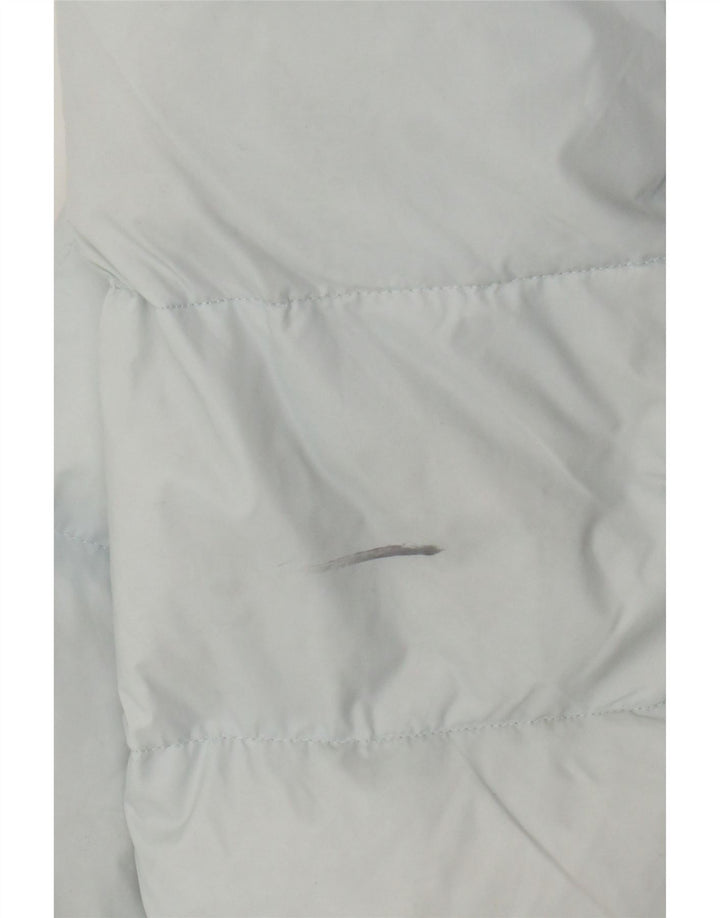 Damska wyściełana kurtka z kapturem Superdry UK 8, mały, niebieski nylon