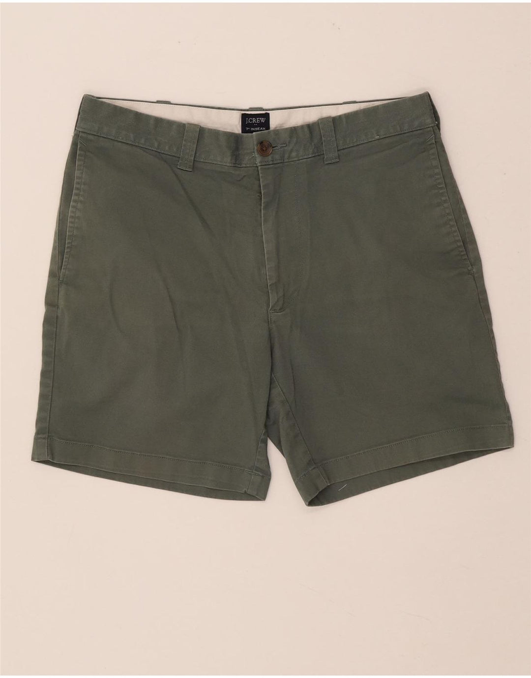 Męskie spodenki chino J. Crew W31, średnia bawełna khaki