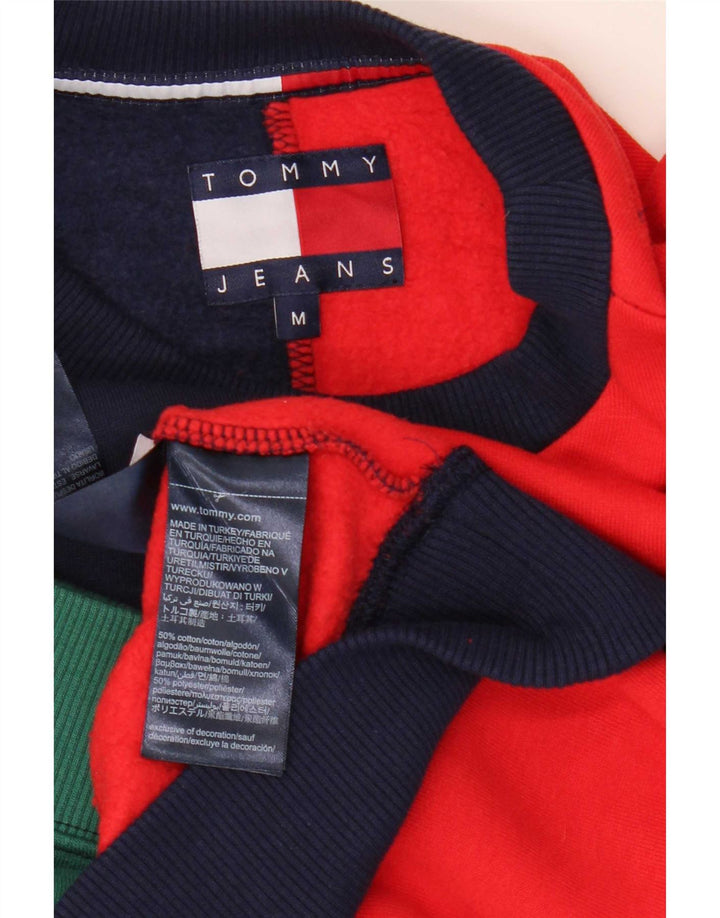 Męska bluza Tommy Hilfiger, średnio wielobarwna, z blokami kolorów