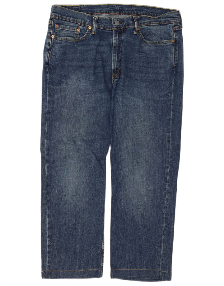 Męskie jeansy Levi's 514 Straight W38 L27 Niebieskie bawełniane