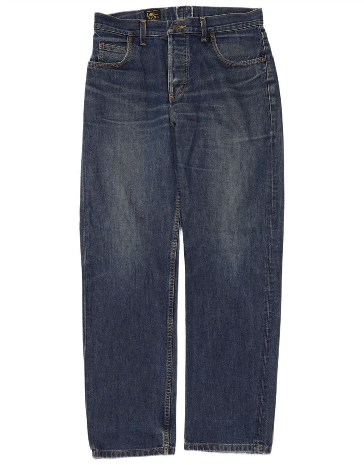 Męskie luźne dżinsy Lee Seattle W32 L34 Niebieskie bawełniane