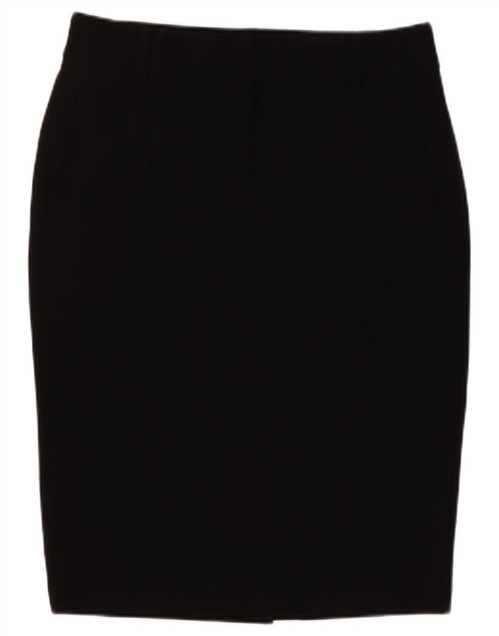 Marks & Spencer Damska spódnica ołówkowa UK 12 Medium W30 Czarny poliester