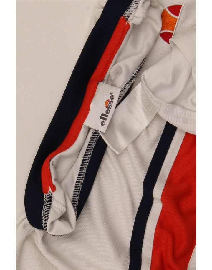 T-shirt męski Ellesse Top z poliestru w kolorze średniej bieli