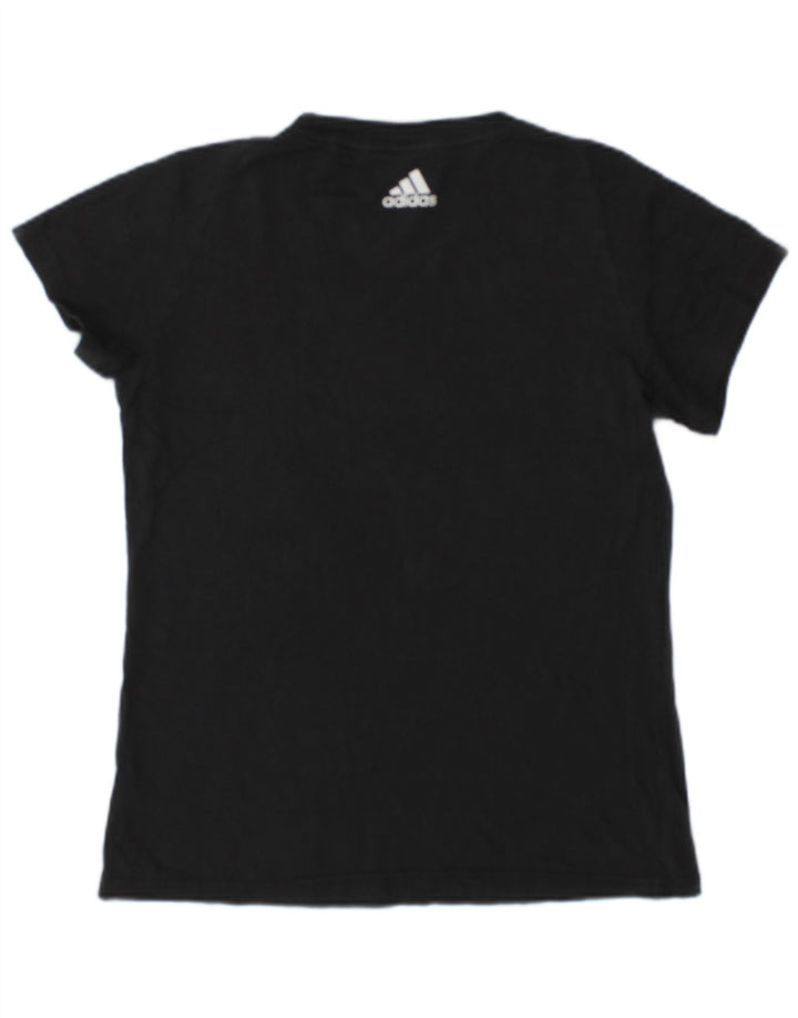 Damska koszulka graficzna Adidas Top UK 12/14 Średni szary