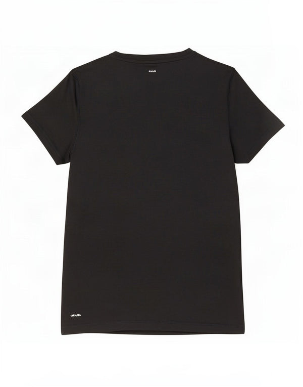 Damska koszulka Adidas Top UK 12/14 Średni czarny poliester