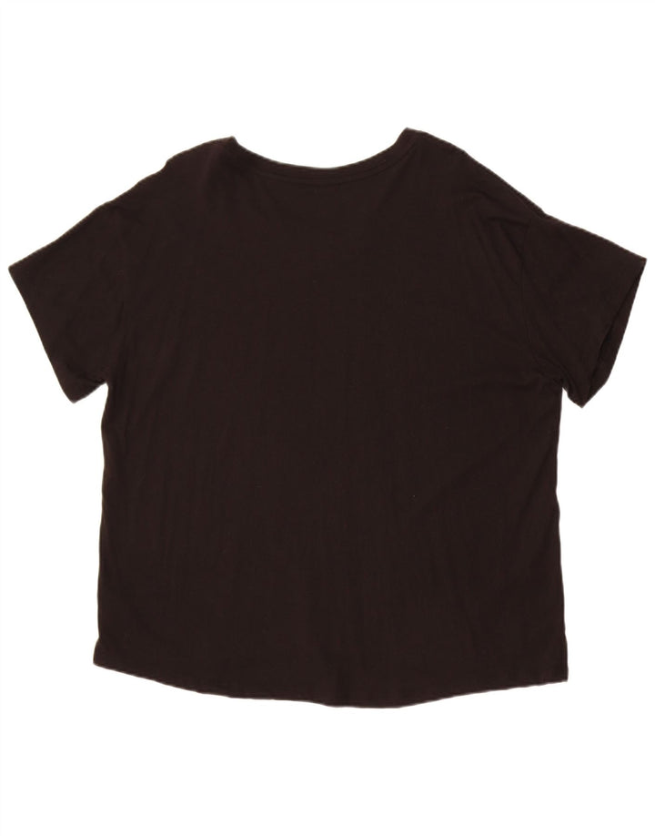 Męska koszulka z grafiką Reebok Top 2XL, czarna bawełna