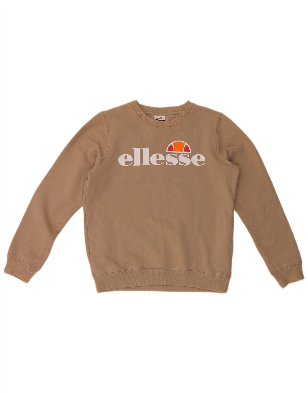 Bluza chłopięca Ellesse z grafiką, 13-14 lat, brązowa, bawełniana