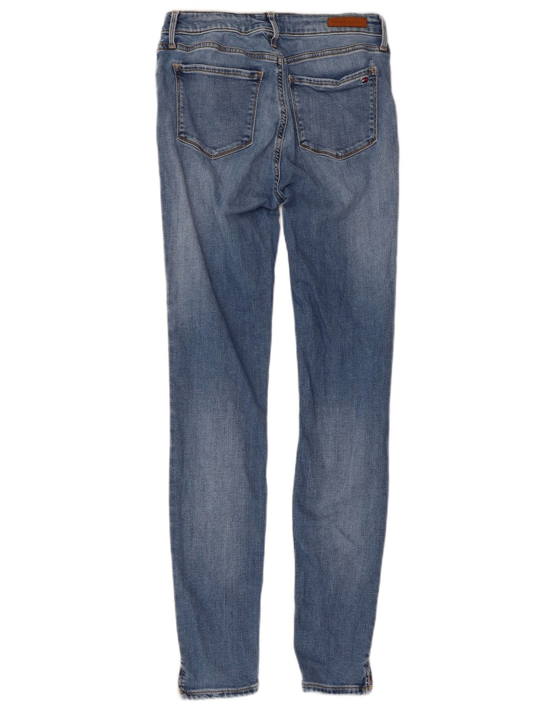 Damskie jeansy obcisłe TOMMY HILFIGER Como W28 L29 Niebieska bawełna