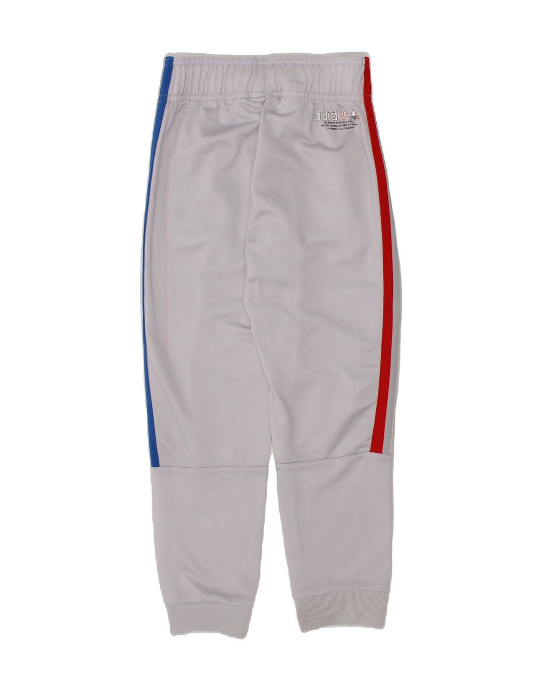 ADIDAS Boys Tracksuit Trousers Joggers 7-8 Years  Grey Polyester Vintage Adidas and Second-Hand Adidas from Messina Hembry 
