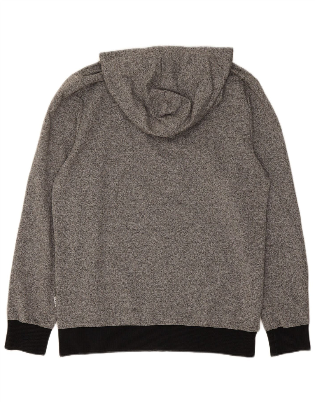 Męski sweter z kapturem Jack & Jones, poliester w kolorze średnioszarym