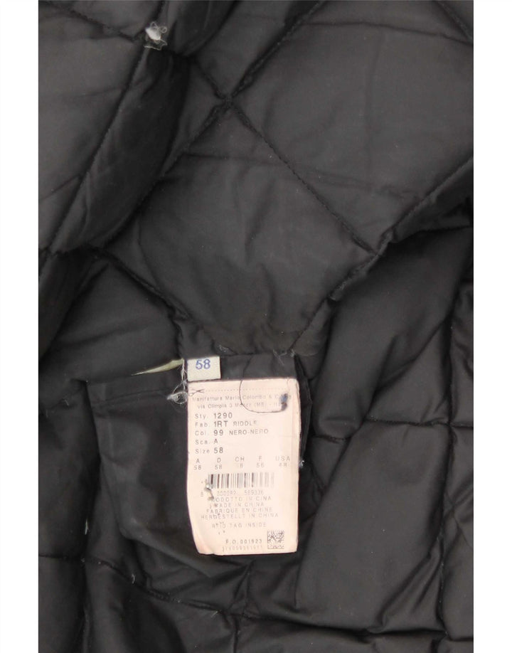 Męski ocieplany płaszcz z kapturem Colmar IT 58 XL, czarny poliester