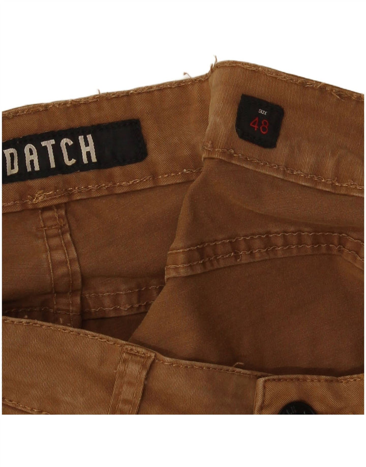 Męskie spodnie casual Datch IT 48 Medium W32 L29 Beżowe