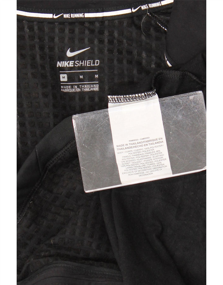 Damska kurtka dresowa NIKE UK 14, średni czarny poliester