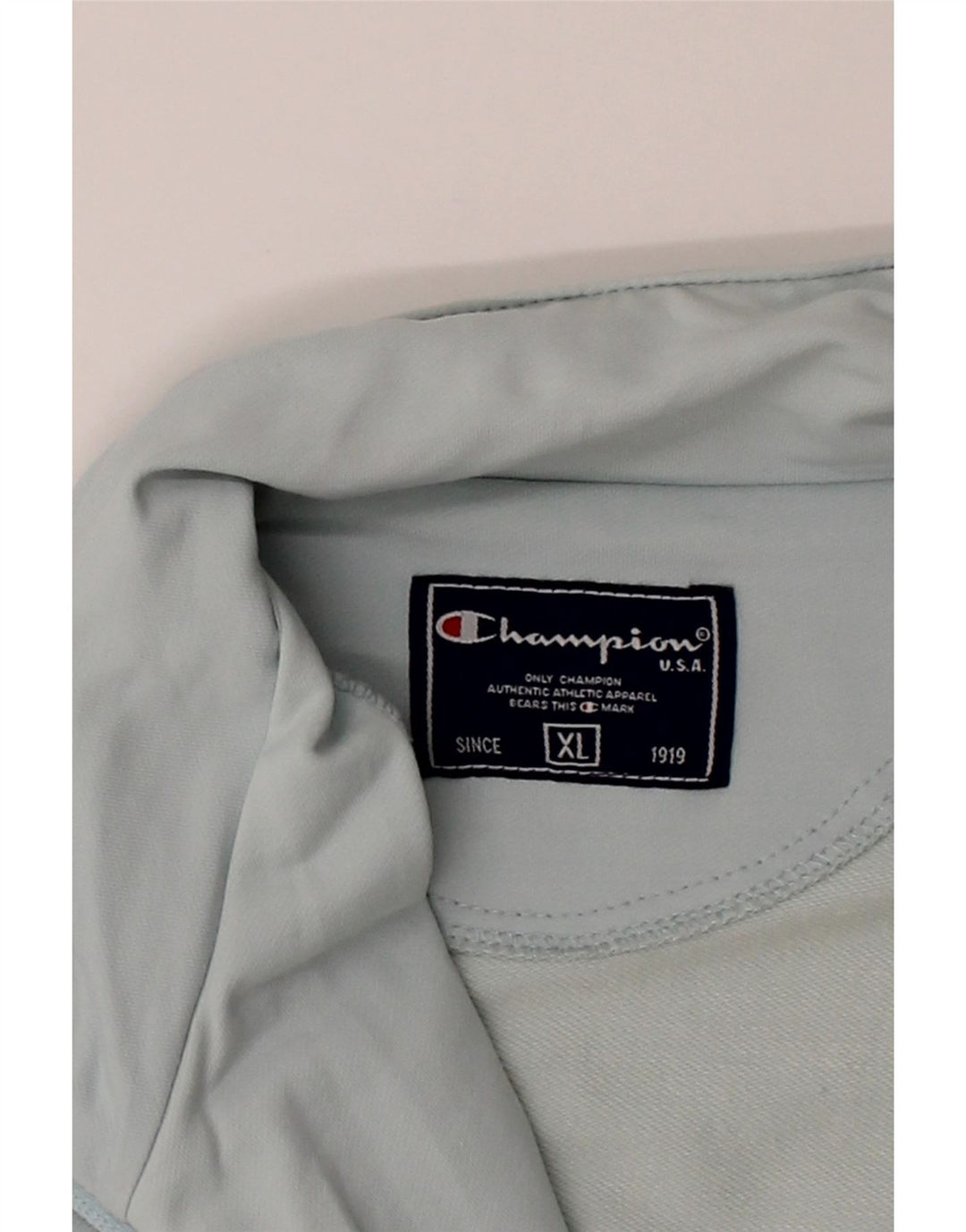 CHAMPION Womens Tracksuit Top Jacket UK 18 XL Blue Polyester Vintage Champion and Second-Hand Champion from Messina Hembry 