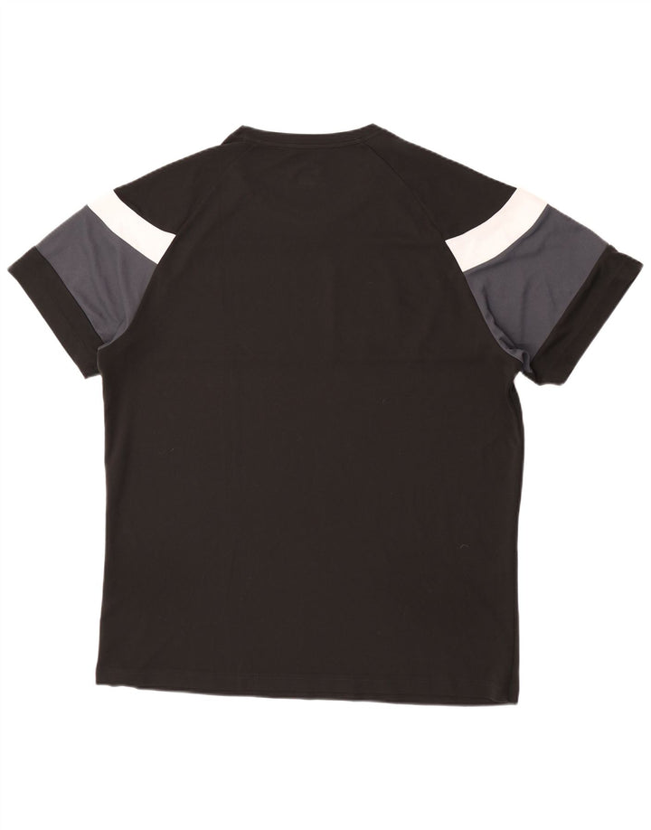 Męski T-shirt PUMA Top 2XL Czarny z blokami kolorów