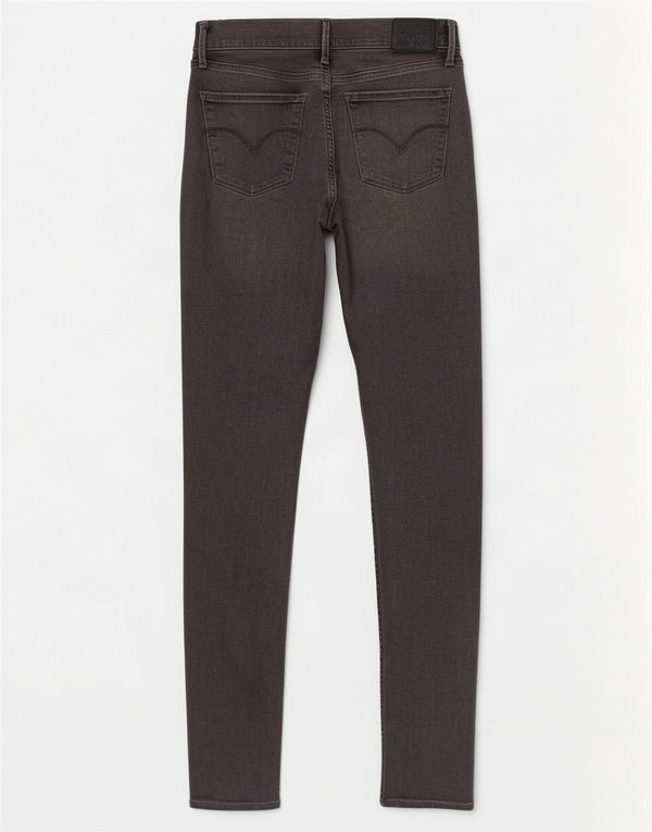 Damskie jeansy Levi's Skinny W28 L30 Szara bawełna