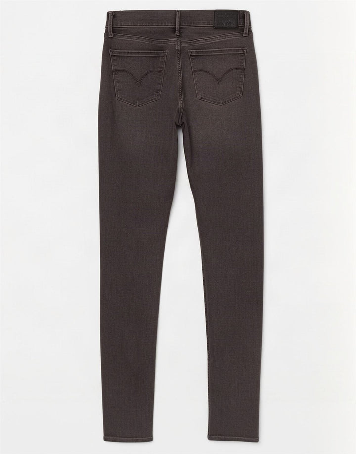 Damskie jeansy Levi's Skinny W28 L30 Szara bawełna