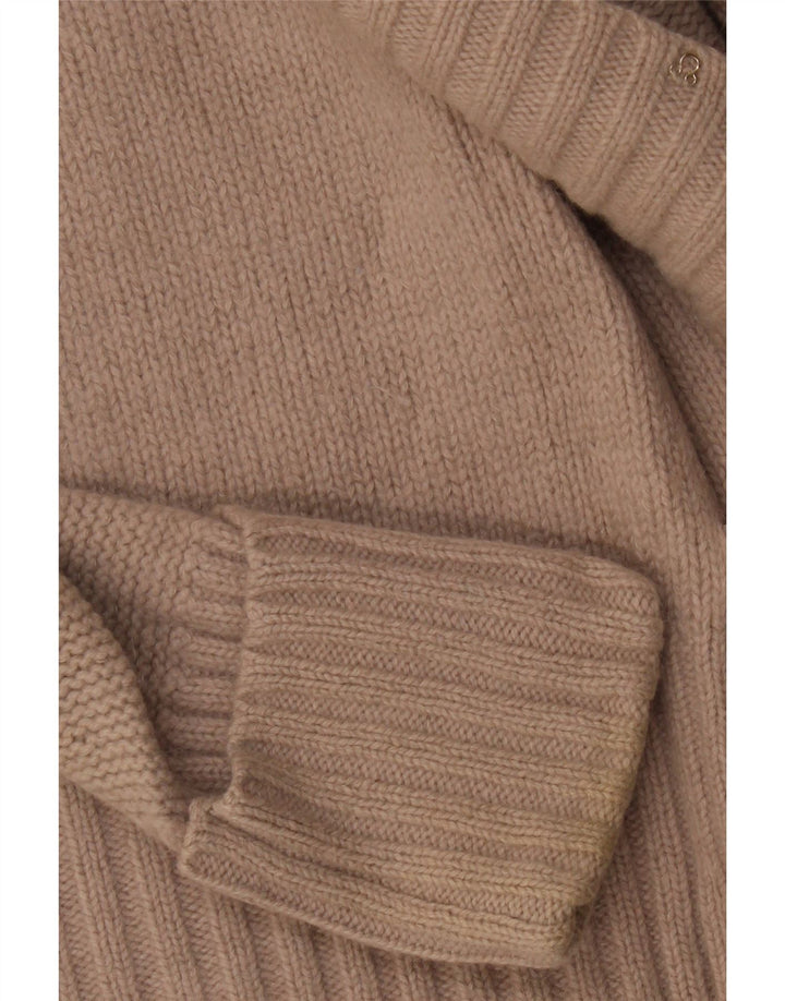Sweter damski Marks & Spencer UK 16, duży, beżowy Angora