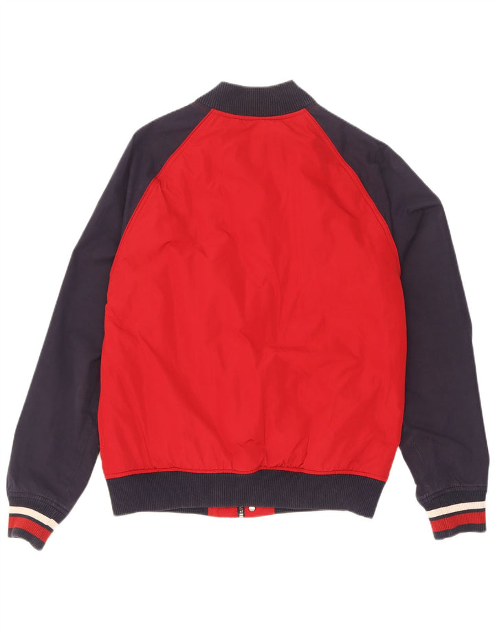 Męska kurtka bomber z grafiką Tommy Hilfiger UK 36 Small Red Colorblock