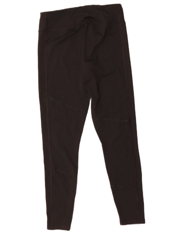 Damskie legginsy PUMA UK 14, duże, czarne, poliestrowe