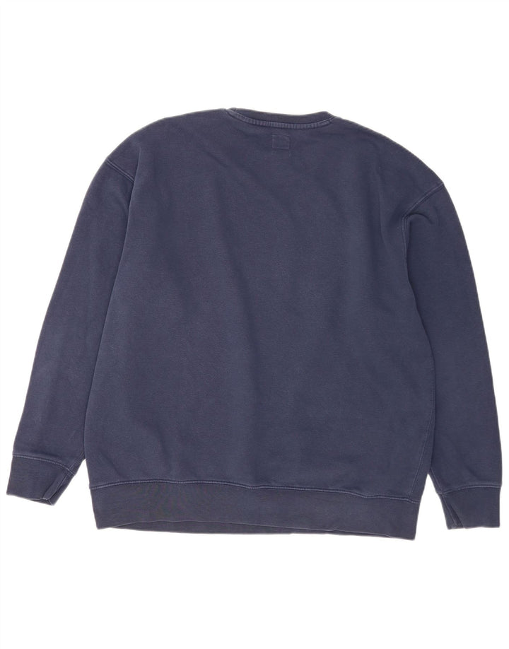 Męska bluza Levi's o swobodnym kroju z grafiką, duża, granatowa, bawełniana