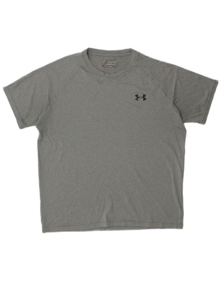 Męska koszulka t-shirt UNDER ARMOUR Heat Gear, średnioszara