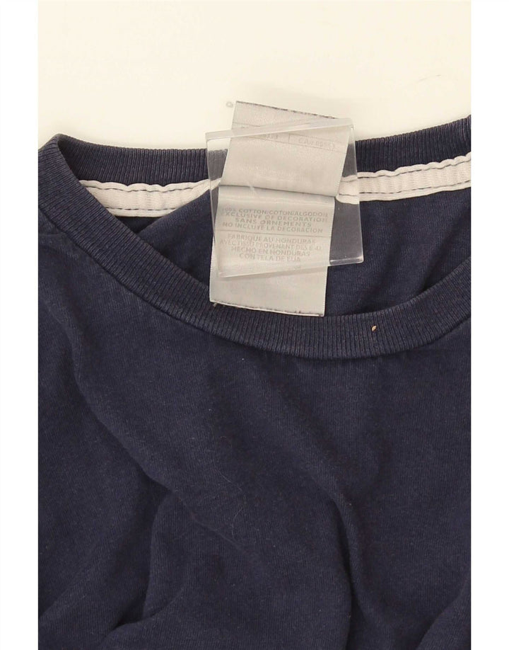 T-shirt męski Nike, średni, granatowy, bawełniany