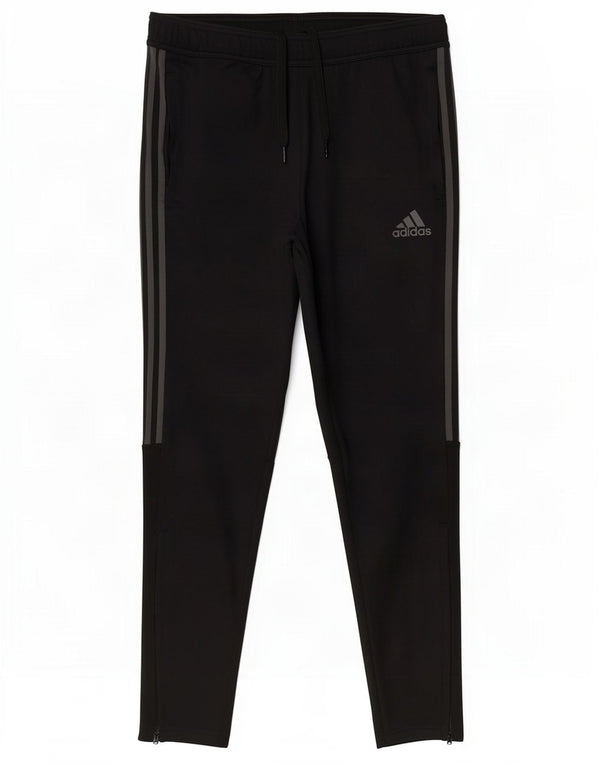 Męskie spodnie dresowe Adidas Aeroready, średni czarny poliester