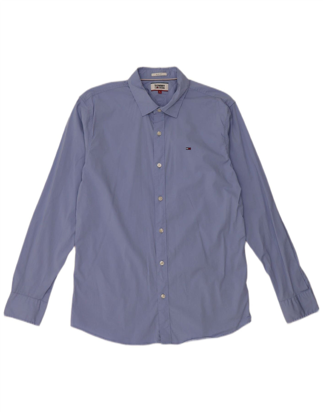 Koszula męska slim fit TOMMY HILFIGER, duża, niebieska