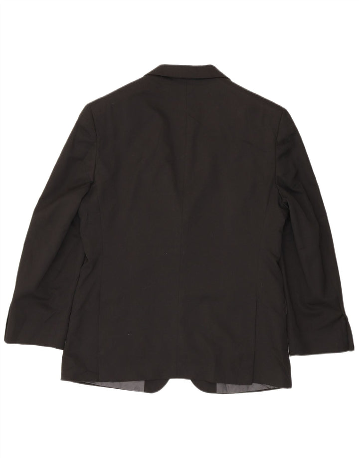 Marks & Spencer Męska krótka marynarka zapinana na 2 guziki UK 40, średnia czarna