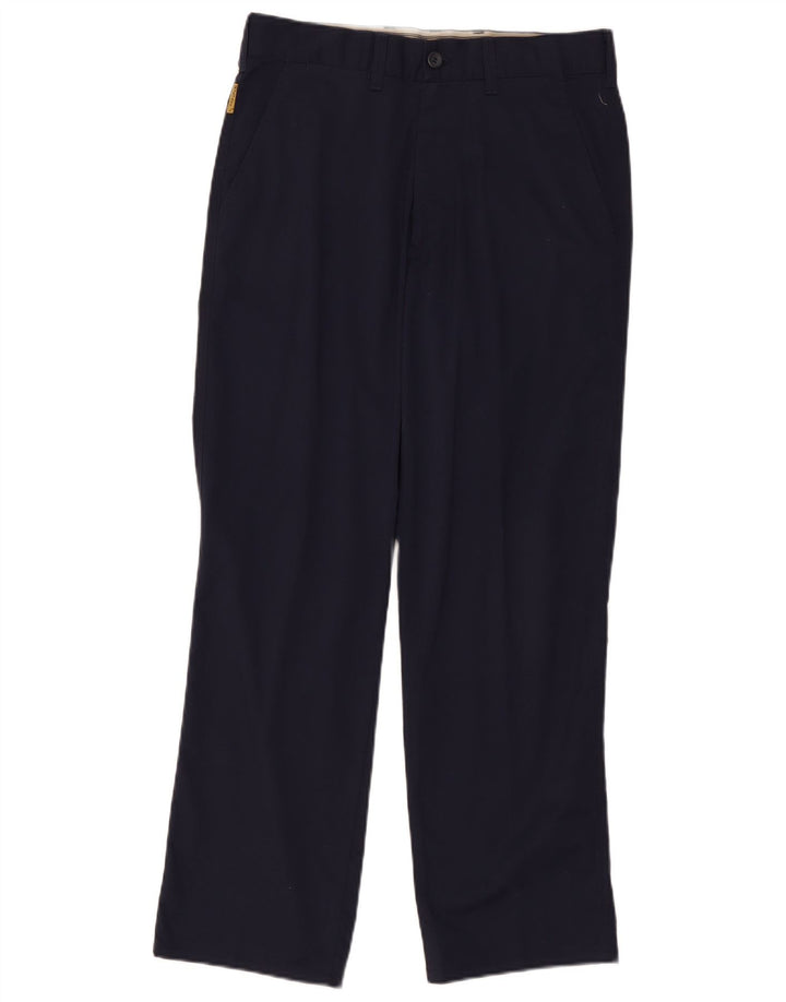 Męskie proste spodnie chino Armani IT 46 Small W30 L30 Granatowy poliester