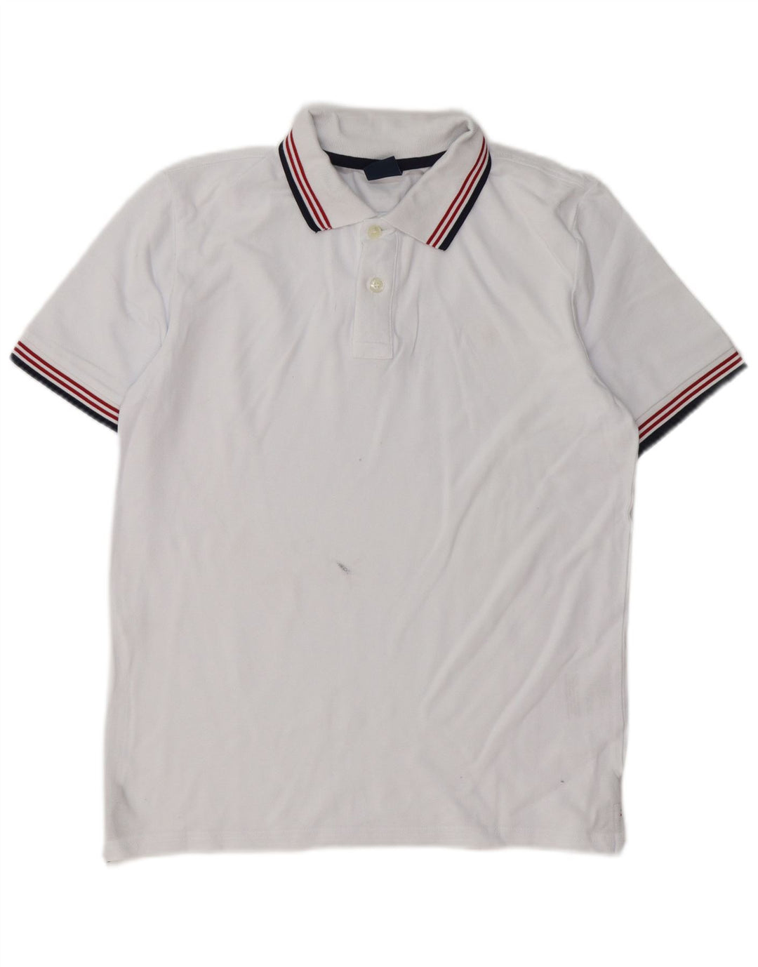 Męska koszulka polo North Sails z grafiką, mała, biała, bawełniana