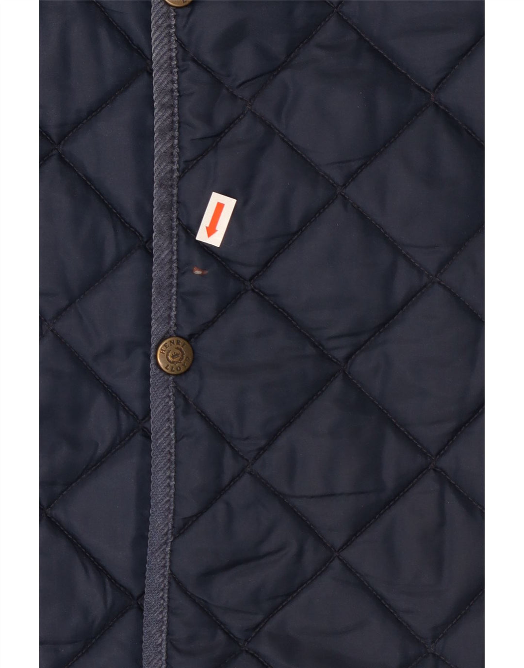 Męska pikowana kurtka Henri Lloyd UK 42 XL, granatowa, nylonowa