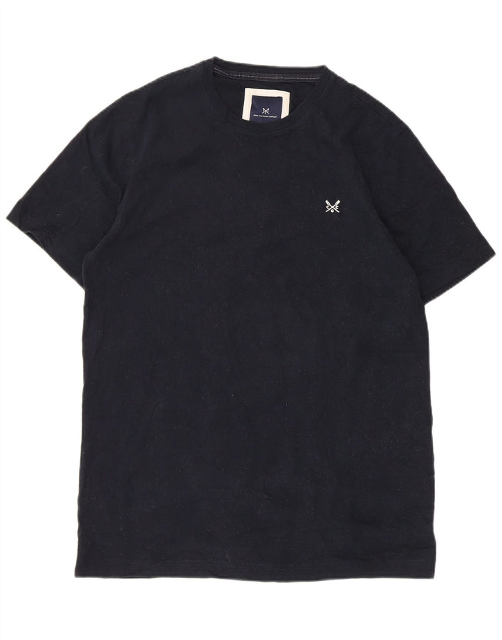 Crew Clothing Męski T-shirt Top Średni Granatowy Bawełna
