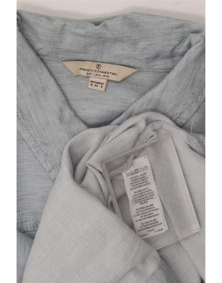Damska sukienka koszulowa French Connection UK 8 Small Blue Lyocell