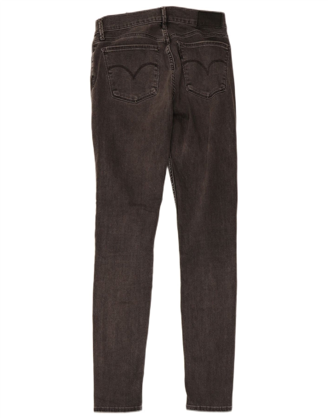 Damskie jeansy LEVI'S 710 Super Skinny W26 L29 Szara bawełna