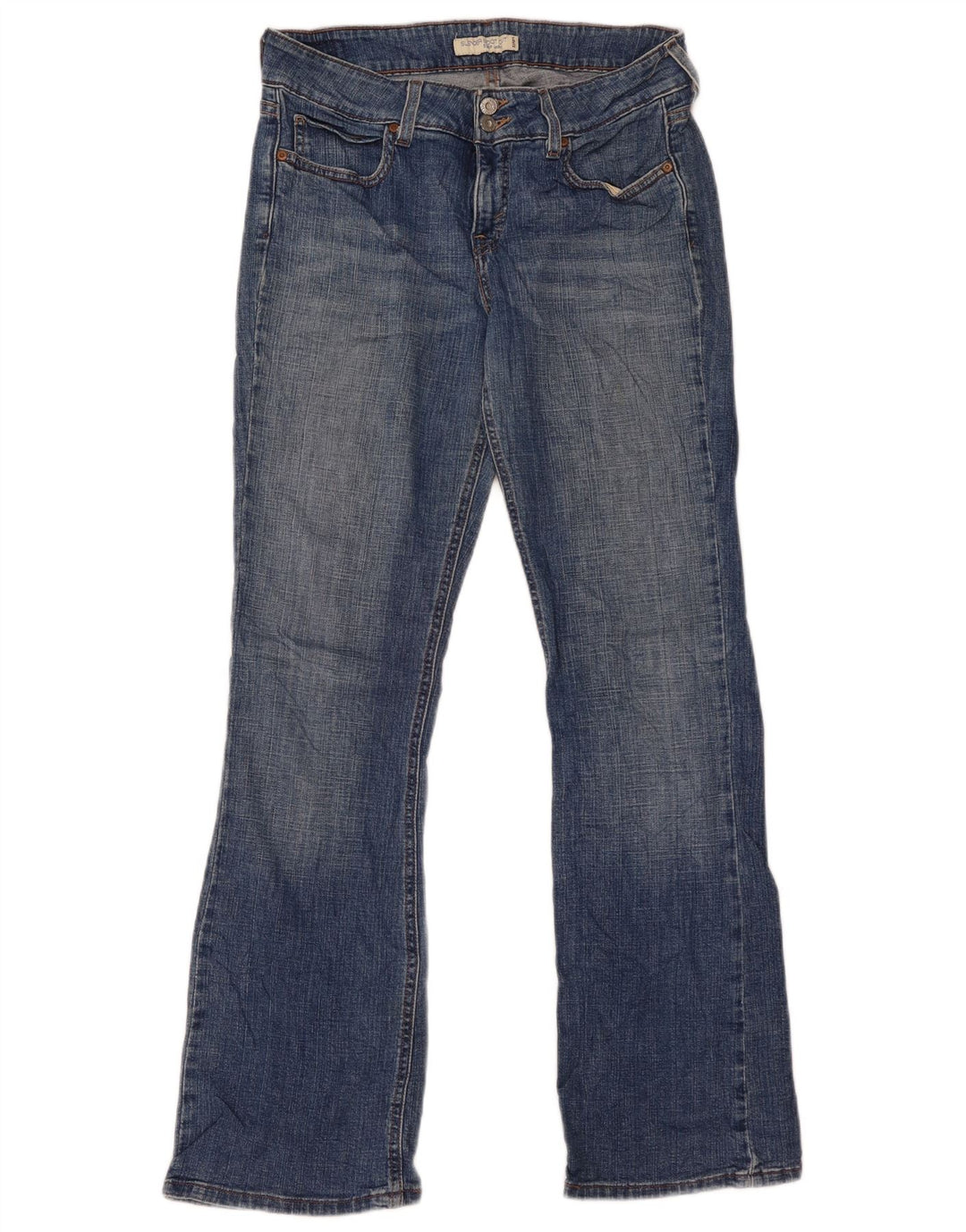 Jeansy damskie Levi's 515 Slender Bootcut US 8 Medium W32 L31 Niebieskie bawełniane