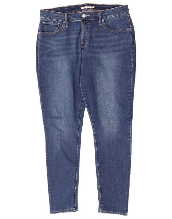 Dżinsy Levi's Damskie 310 Super Skinny US 18 2XL W36 L30 Niebieskie bawełniane