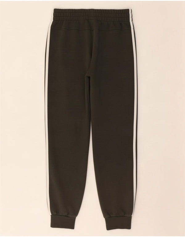 Damskie spodnie dresowe Adidas Joggers UK 8/10 Small Khaki Cotton