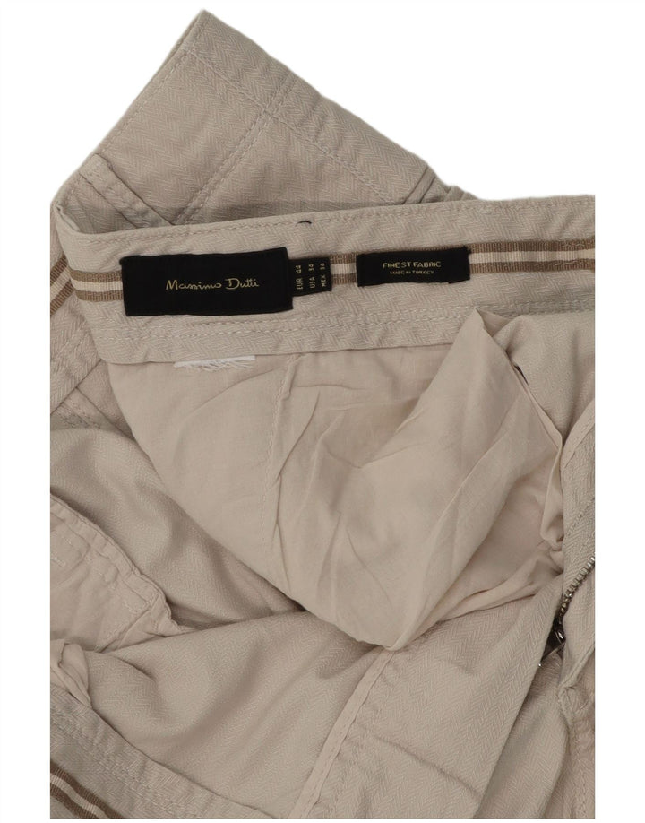 Męskie spodenki Chino Massimo Dutti EU 44 Large W34 szare