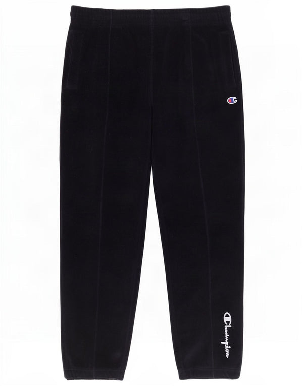 Męskie spodnie dresowe Champion Graphic Velvet, duże, granatowe