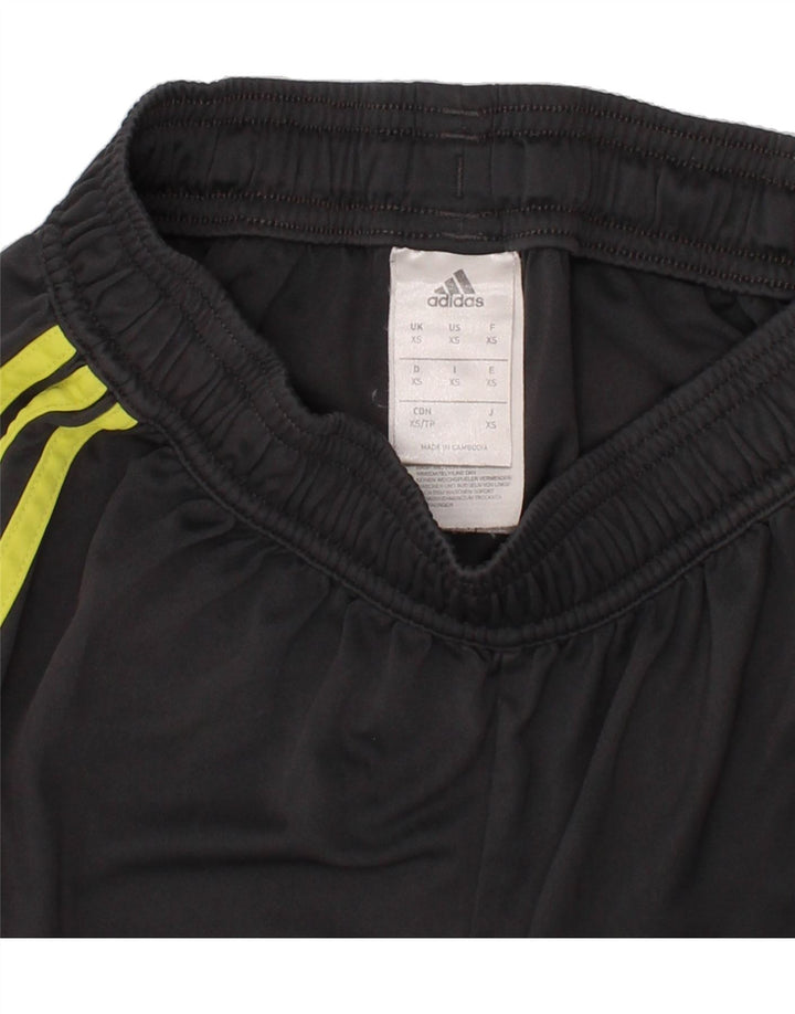 ADIDAS Mens Juventus Sport Shorts XS Grey Polyester Vintage Adidas and Second-Hand Adidas from Messina Hembry 