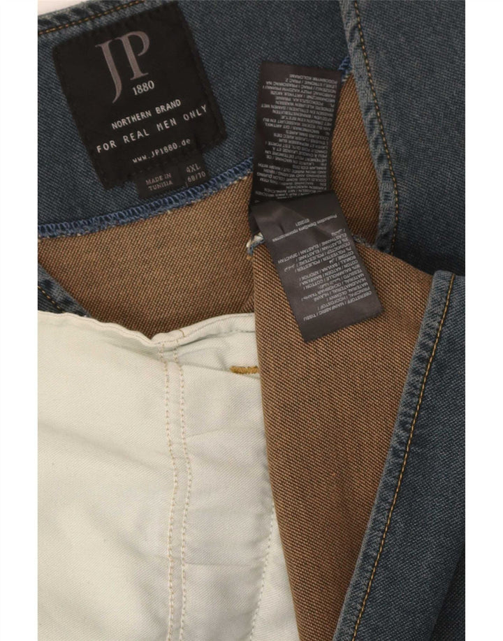 JP 1880 Męska kamizelka dżinsowa 4XL niebieska bawełna