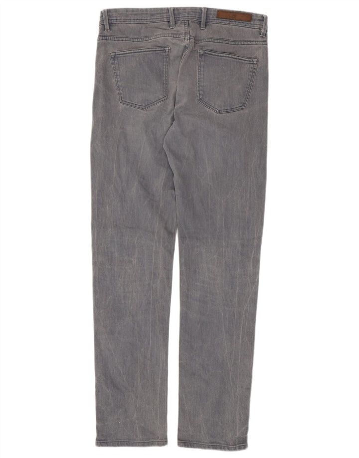 MASSIMO DUTTI Męskie jeansy slim EU 38 Small W30 L31 Szare