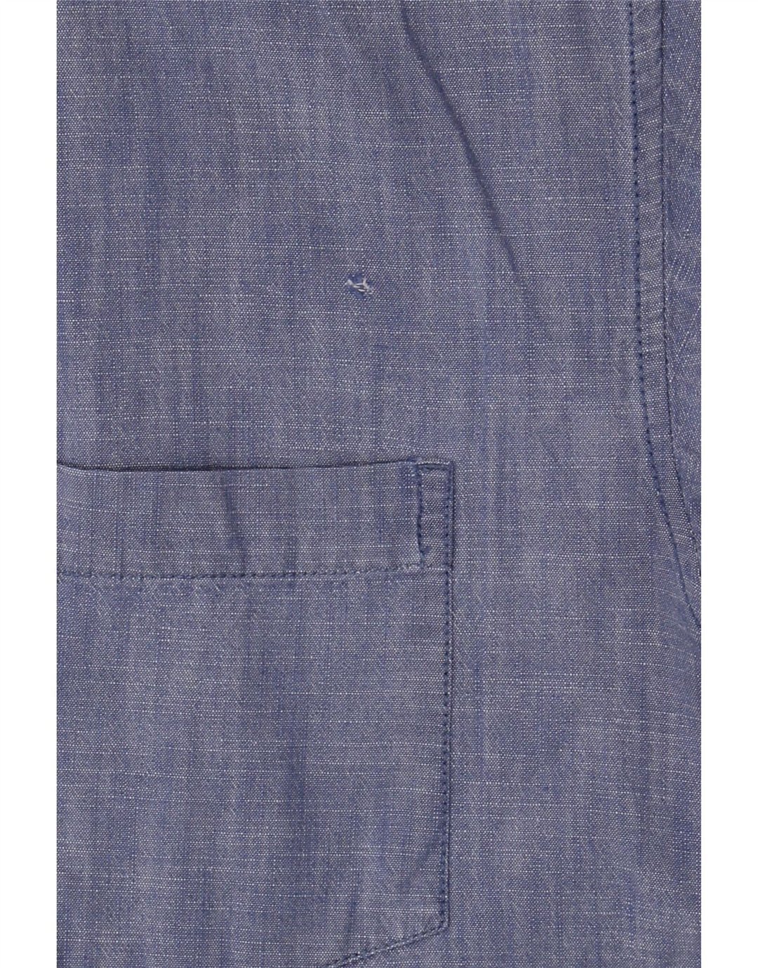Koszula męska w stylu vintage, średnia niebieska, bawełniana