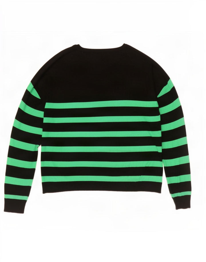 Damska bluzka oversize Zara Top UK 10 w małe czarne paski