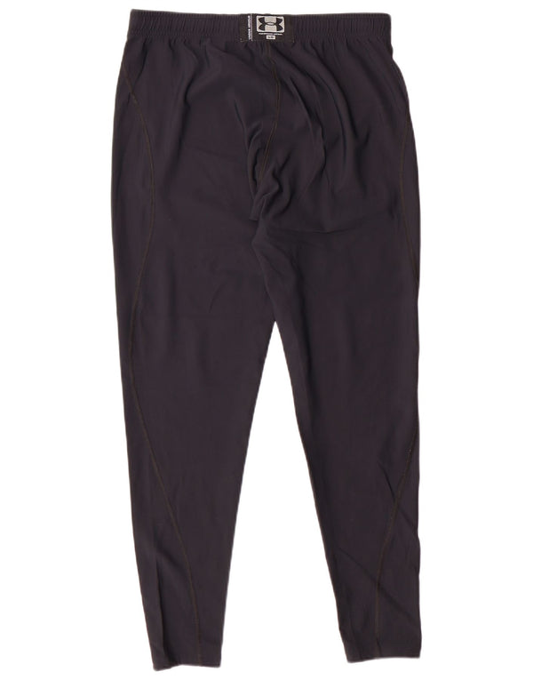 Damskie spodnie dresowe UNDER ARMOUR Heat Gear UK 14, duże, granatowe