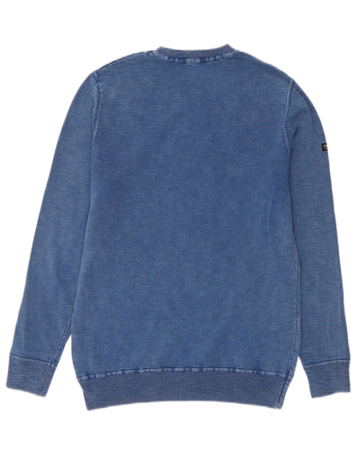 Męski sweter Superdry, mały, niebieski