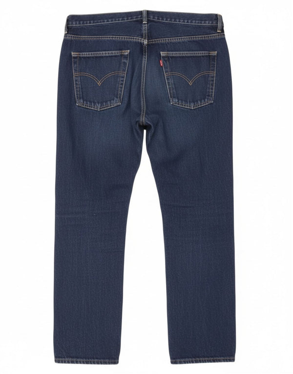 Męskie dżinsy Levi's 581 Straight W40 L30 Granatowa bawełna